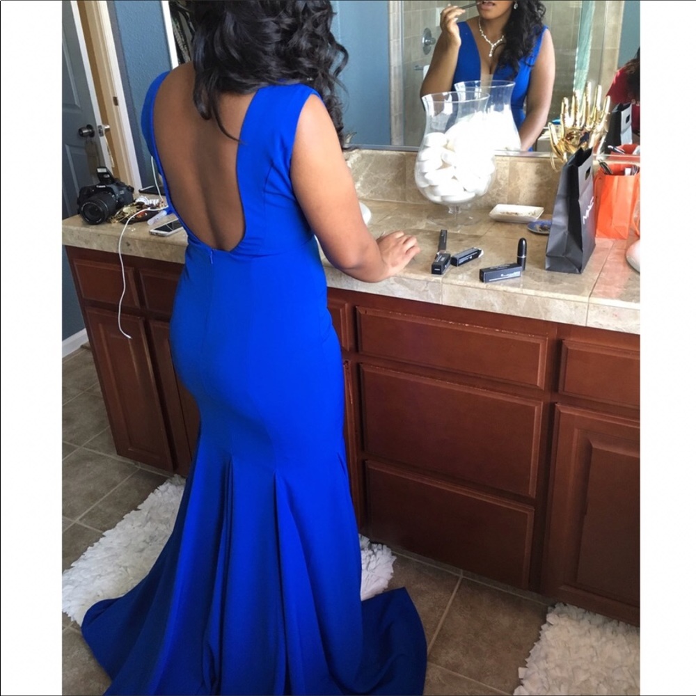 Jovani Trumpet Prom Dress